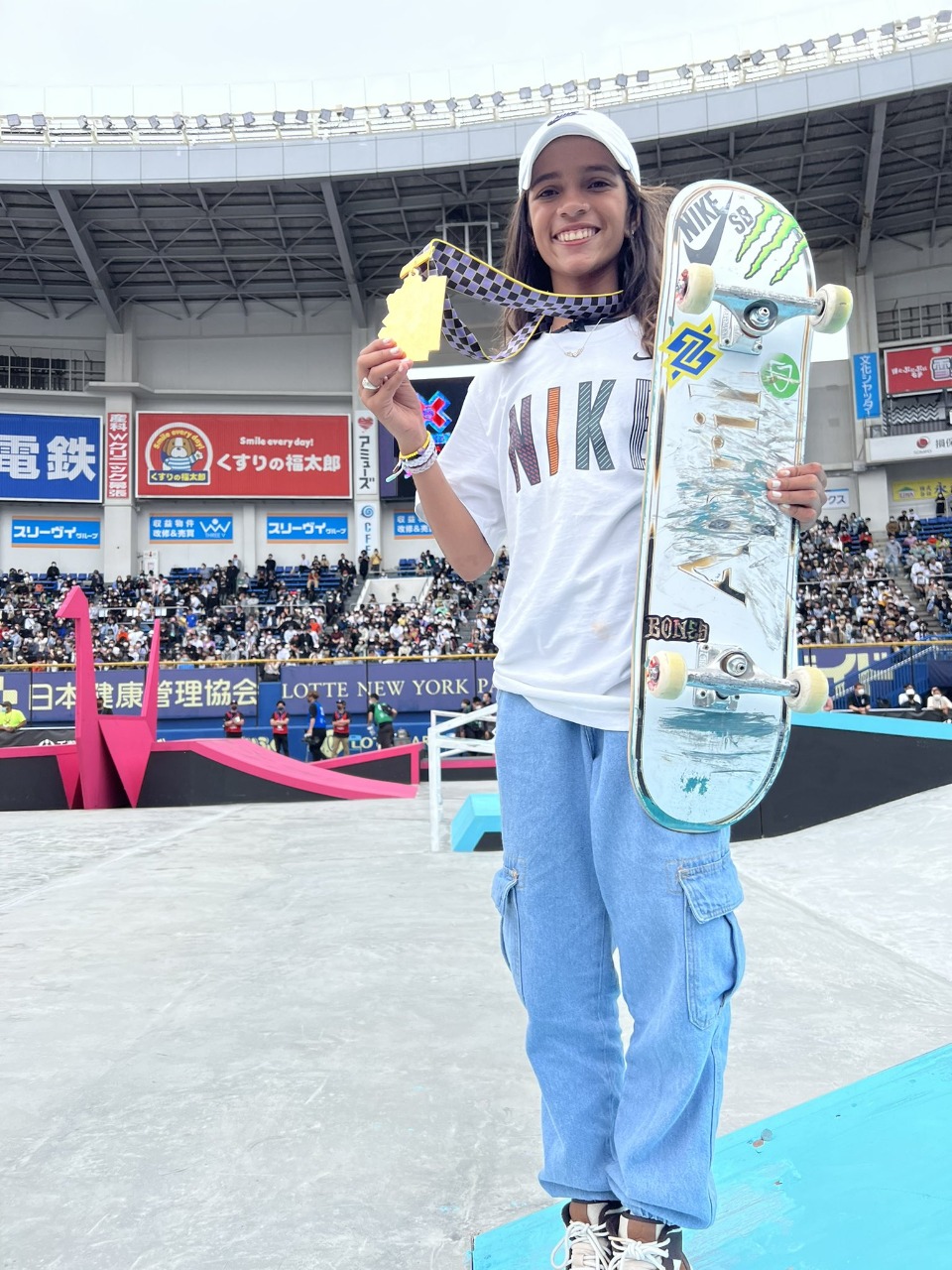 Rayssa Leal é prata na final do Mundial de Skate Street 2023 em Tóquio